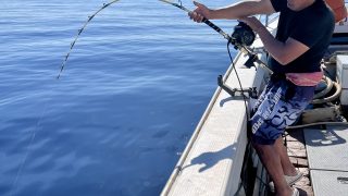 [Vlog奄美釣船アルカトラズ] team ikechan 泳がせ釣り